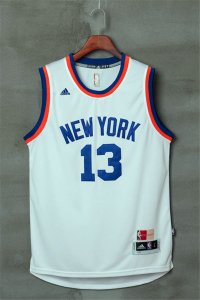 Maillot De Basket New York Knicks Joakim Noah 13 Retro Blanc